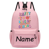 Primary School Pupil Bags Name Custom Happy 100 Days Of School School Bags