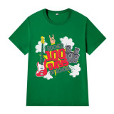 Youth Tops I Rocked 100 Days of School Guitar High School Students T-shirts