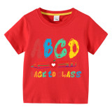 Toddler Kids Girls Tops Girl Back in Class Girl Students T-shirts