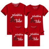 Christmas Matching Family T-shirts Luminous Glowing Christmas with My Tube Family Sweatshirt