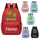 Primary School Pupil Bags Name Custom Crushed 100 Days of School Schoolbags