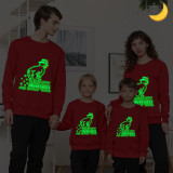 Christmas Matching Family T-shirts Luminous Glowing How Snoflakes Be Made Family Sweatshirt