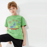 Toddler Kids Boys Tops 100 Magical Days Cartoon Mouse Castle Boy Students T-shirts