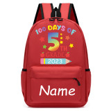 Primary School Pupil Bags Custom Name Grade First Day of School Bags