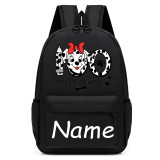 Primary School Pupil Bags Name Custom 100 Days of School Dog School Bags
