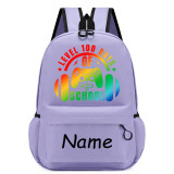 Primary School Pupil Bags Name Custom Level 100 Days of School School Bags