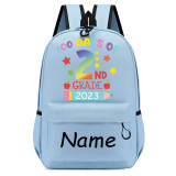 Primary School Pupil Bags Custom Name Grade First Day of School Bags