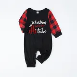 Christmas Matching Family Pajamas Luminous Glowing Christmas with My Tube Red Pajamas Set