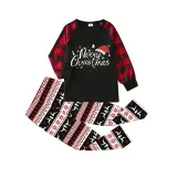 Christmas Matching Pajamas Luminous Glowing Merry Christmas Hat Christmas Pajamas Set