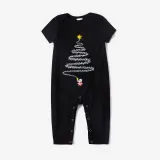 Christmas Matching Pajamas Luminous Glowing Fireworks Christmas Pajamas Set