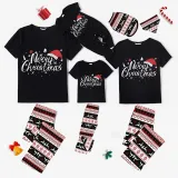 Christmas Matching Pajamas Luminous Glowing Merry Christmas Hat Christmas Pajamas Set