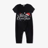 Christmas Matching Pajamas Luminous Glowing Merry Christmas Hat Christmas Pajamas Set