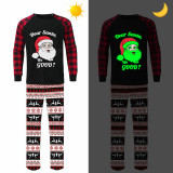 Christmas Matching Pajamas Luminous Glowing Dear Santa We Good Christmas Pajamas Set