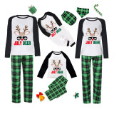Christmas Matching Family Pajamas July Deer Christams In July Green Pajamas Sets