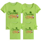 Family Matching Clothing Top Parent-kids Christmas In July Slogan Family T-shirts