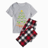 Christmas Matching Family Pajamas Christams In July Sunglass Yree Gray Pajamas Sets
