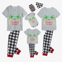 Christmas Matching Family Pajamas Christams In July 2023 Gray Pajamas Sets
