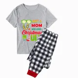 Christmas Matching Family Pajamas Just Who Loves Christams In July Gray Pajamas Sets