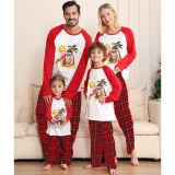 Christmas Matching Family Pajamas Christams In July Black and White Plaids Pajamas Sets