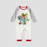 Christmas Matching Family Pajamas Christams In July Black and White Plaids Pajamas Sets