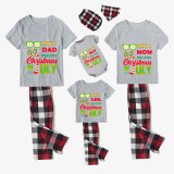 Christmas Matching Family Pajamas Just Who Loves Christams In July Gray Pajamas Sets