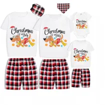 Christmas Matching Family Pajamas Christams In July Pet Gray Short Pajamas Sets