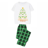 Christmas Matching Family Pajamas Christams In July Sunglass Yree White Pajamas Sets