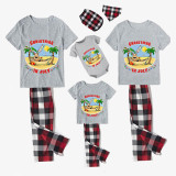 Christmas Matching Family Pajamas Christams In July Deer Gray Pajamas Sets