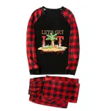 Christmas Matching Family Pajamas Let's Get Lit Christams In July Black Long Sleeves Pajamas Sets