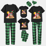 Christmas Matching Family Pajamas Christams In July Black Pajamas Sets