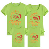 Family Matching Clothing Top Parent-kids Christmas Santa In July Family T-shirts