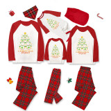 Christmas Matching Family Pajamas Christams In July Sunglass Yree Black and White Plaids Pajamas Sets