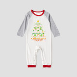 Christmas Matching Family Pajamas Christams In July Sunglass Yree Black and White Plaids Pajamas Sets