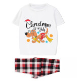 Christmas Matching Family Pajamas Christams In July Pet White Pajamas Sets