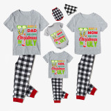 Christmas Matching Family Pajamas Just Who Loves Christams In July Gray Pajamas Sets