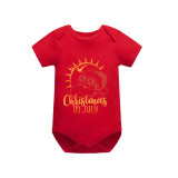 Christmas Matching Family Pajamas Christams In July Santa Black Red Short Pajamas Sets