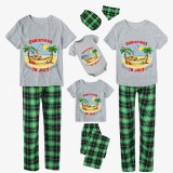 Christmas Matching Family Pajamas Christams In July Deer Gray Pajamas Sets