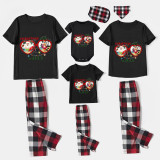 Christmas Matching Family Pajamas Christams In July Sunglass Black Pajamas Sets