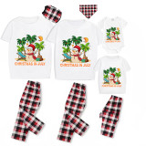 Christmas Matching Family Pajamas Christams In July Snowman White Pajamas Sets