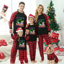 Christmas Matching Family Pajamas Christams In July with My Gnomies Black Long Sleeves Pajamas Sets