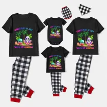 Christmas Matching Family Pajamas Christams In July with My Gnomies Black Pajamas Sets