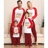 Christmas Matching Family Pajamas Let's Get Lit Christams In July Black and White Plaids Pajamas Sets