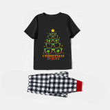 Christmas Matching Family Pajamas Christams In July Sunglass Yree Black Pajamas Sets