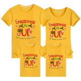 Family Matching Clothing Top Christmas In July Light Strings Family T-shirts