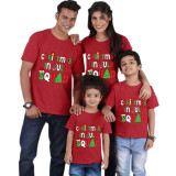 Family Matching Clothing Top Christmas In July Family Squad T-shirts