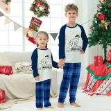 Christmas Matching Kids Pajamas Funny Cute Snowman How Snowflakes Made Pajamas Set