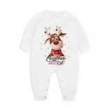 2023 Christmas Matching Family Pajamas Kids Christmas Exclusive Design Deer Head Snowflake Merry Christmas Pajamas Set