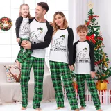 Christmas Matching Kids Pajamas Funny Cute Snowman How Snowflakes Made Pajamas Set