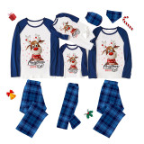 2023 Christmas Matching Family Pajamas Kids Christmas Exclusive Design Deer Head Snowflake Merry Christmas Pajamas Set