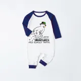 Christmas Matching Kids Pajamas Funny Cute Snowman How Snowflakes Made Pajamas Set